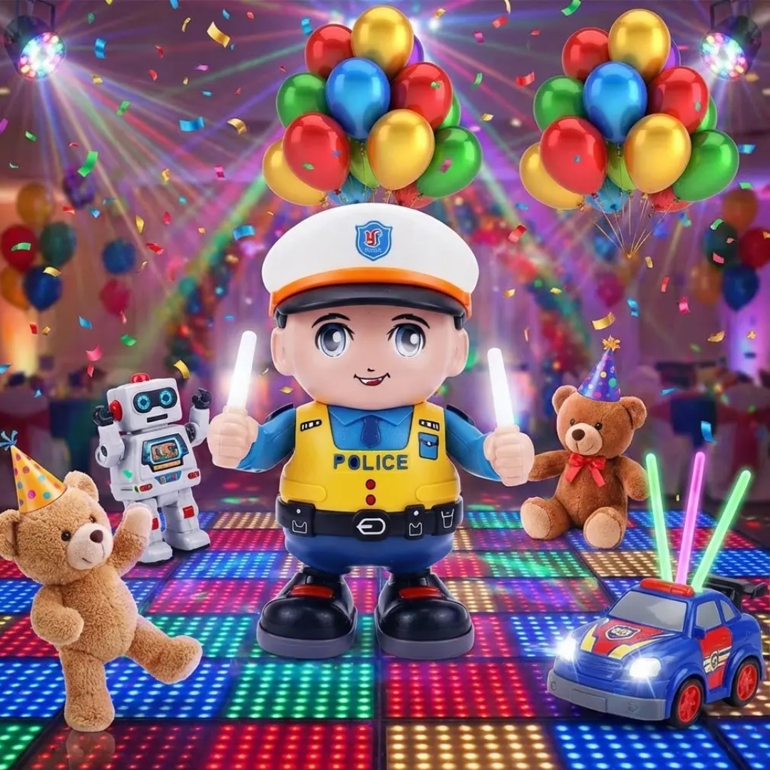 POLICIA JUGUETE CON SONIDO