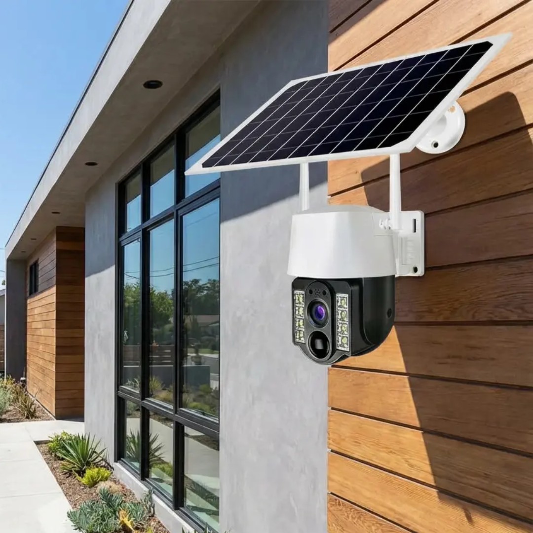 CAMARA DE SEGURIDAD C/PANEL SOLAR