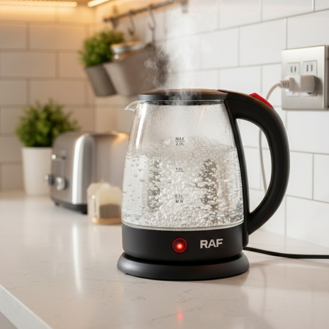 JARRA ELECTRICA DE VIDRIO