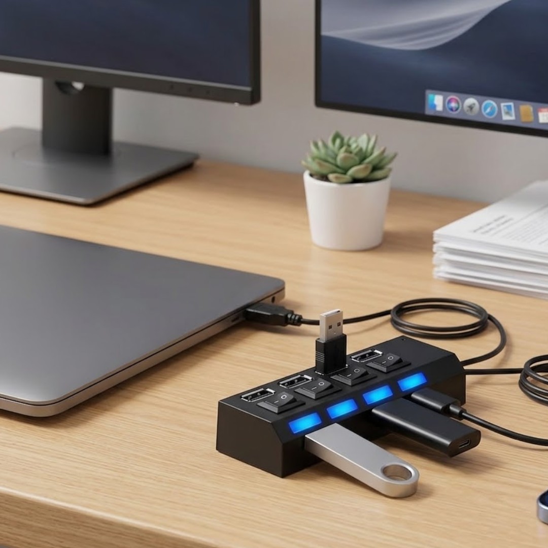 HUB USB ALTA VELOCIDAD