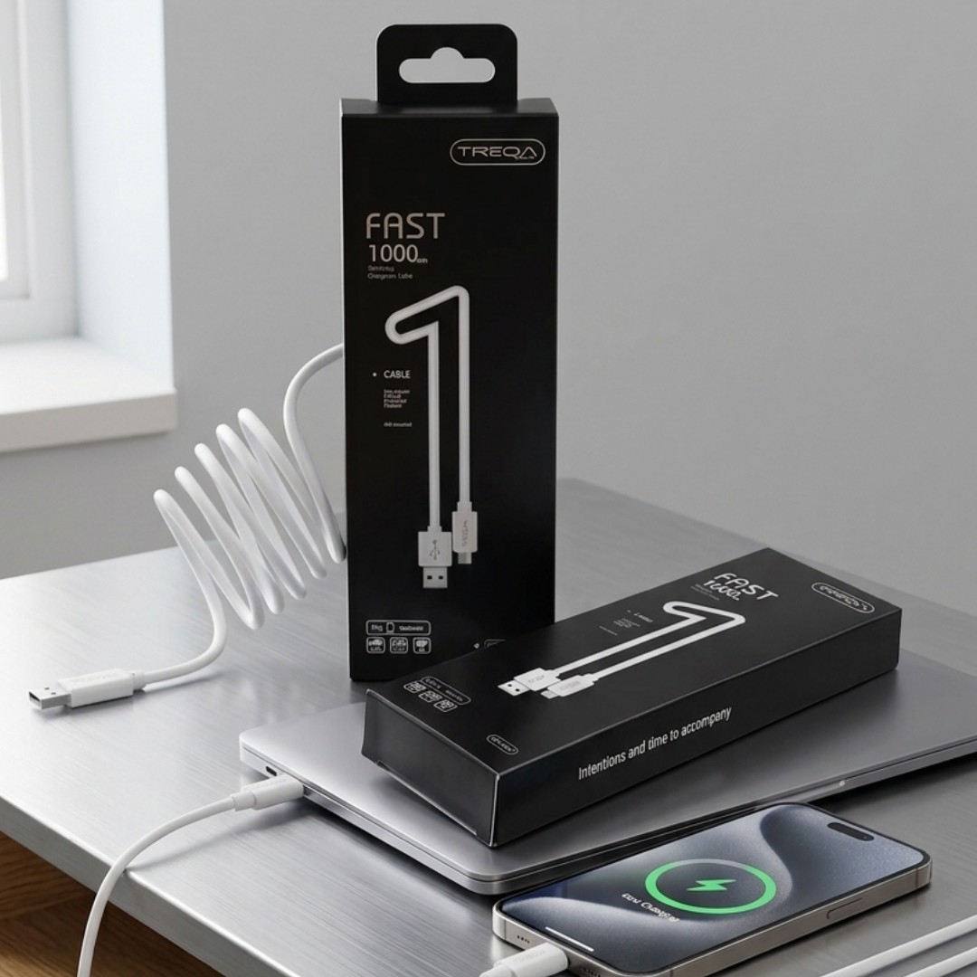 CABLE DOBLE ENTRADA FAST 1000MM