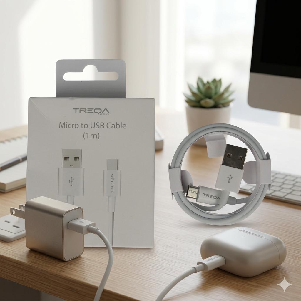 CABLE TREQA MICRO USB DATOS Y CA CA-1011