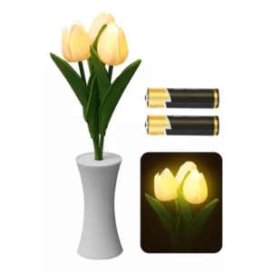 VELADORA TULIPANES